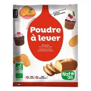 Fermento p/ Bolos s/ Glúten Bio 50g