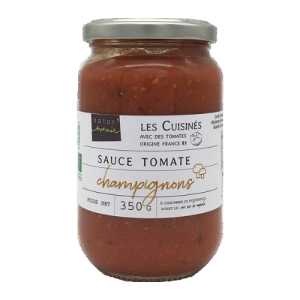 Molho de Tomate c/ Cogumelos Bio 350g