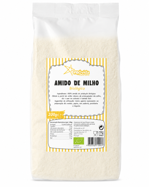 Amido de Milho Bio 200g